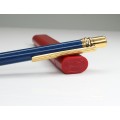 pix Must de Cartier, Trinity Collection. lapis lazuli. etui cu rezerve Cartier